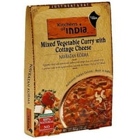 Kuhinje Indije Navratan Korma miješana biljna Curry sa vikendicom, Oz