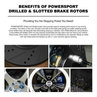 PowerSport komplet za prednje zadnje kočnice i rotore