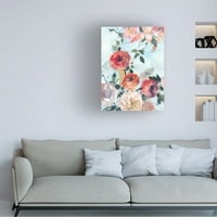 Marietta Cohen umjetnost i dizajn' Flower Series 28 ' Canvas Art