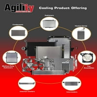 Agility Auto dijelovi A c kondenzator za Porsche specifične modele