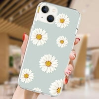 Šarena futrola za cvijeće tratinčice za iPhone Pro MA Mini XR Plus 5 5S se prozirni poklopac