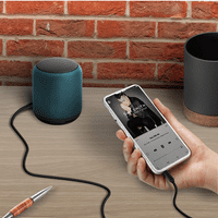 Urbani najlonski pletenica AU kabel 3,3ft Hi-Fi zvuk, audio adapter muški za muški au kabl za Samsung