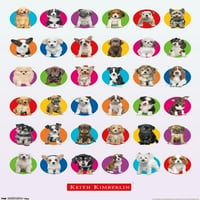 Keith Kimberlin - Puppy Grid zidni poster, 22.375 34
