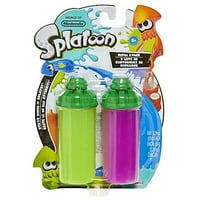 Svijet Nintendo Splatoon Splattershot Refill 2-pakovanje, Lipe Green Purple Slime