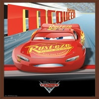 Disney pixar automobili - gromobranski zidni poster, 22.375 34