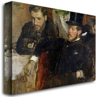 Zaštitni znak Likovna umjetnost Jeantaud, Linet i Laine, 1871 Umjetnost platna Edgara Degasa