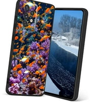 Kompatibilno sa Samsung Galaxy a 5G futrolom za telefon, Floral-jpg futrolom silikonska zaštitna za tinejdžerku za Samsung Galaxy a 5G