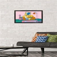 Simpsonovi - kauč zidni poster, 14.725 22.375