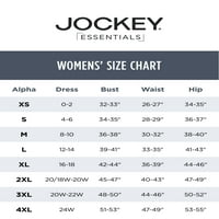 Jockey Essentials ženske Seamfree Hipster gaćice, 3 pakovanja, veličine s-XXXL