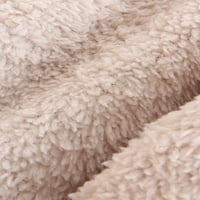 Avamo Casual labave krupne kapuljače Outwear kaputi za žene ženske zimske krznene kapute Kaputi otvoreni prednji kratki kardigan kaputi veličine s-3XL
