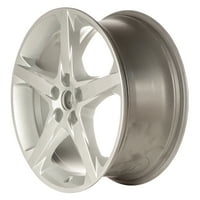 Preokret OEM aluminijumski aluminijski kotač, svijetlo srebrno metalno puno lice, odgovara 2012- Ford
