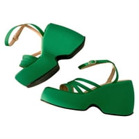 Welliumy Dame Platform Sandal Beach Wedge Sandale Ljetne haljine cipele hodanje visokih potpetica za zabavu