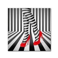 Zaštitni znak likovne umjetnosti 'crvene cipele' platno umjetnost Ihdar Nur