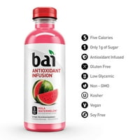 Bai Kula Watermelon antioksidanta infuzirana voda, FL Oz, boca