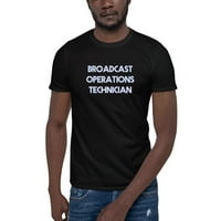 Broadcast Operations Tehničar Retro Stil Kratki Rukav Pamuk T-Shirt By Undefined Gifts