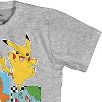 Pokemon Boys Pikachu Game Shirt-Gotta Catch Em All-Ash Pikachu Charizard Pokeball Zvanična Majica