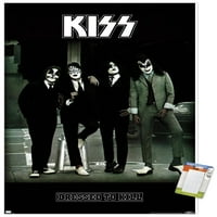 Kiss - Haljina za ubijanje zidnog postera, 22.375 34
