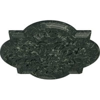 Ekena Millwork 20 od 3 4 P Bonetti stropni medaljon, ručno oslikano obojano kornjače