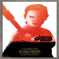 Star Wars: Sila se budi - Rey Značka zidni poster, 14.725 22.375