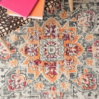 Madison Dalia Vintage Tradicionalni ručni tepih, Bež narančasta, 2'2 22 '