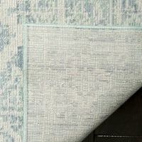 Vinomični prostir za tradicionalni ručni tepih, morska ploča plava, 3 '10'
