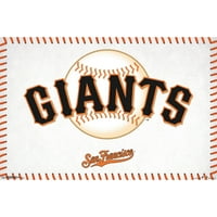 San Francisco Giants 22 '' 34 '' Logo Team Poster