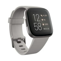 Fitbit Versa Health & Fitness Smartwatch - Stone maglu Sivi aluminijum