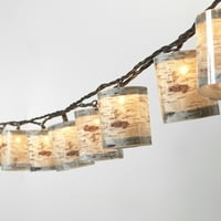 Gerson grof breza breza laja uzorak niza svjetla sa LED svjetlima