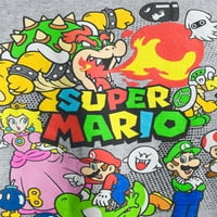 Nintendo Mario Kart Cast muške i velike muške grafičke majice