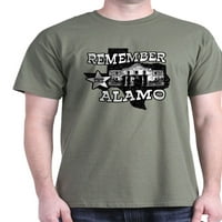 Teksas Pamti Majicu Od Alamo- Pamuka