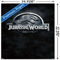 Jurassic World - Logo Zidni poster, 14.725 22.375