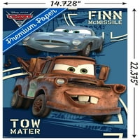 Disney Pixar automobili - Tajni zidni poster misije, 14.725 22.375