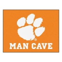 Clemson Man Cave All-Star Mat 33.75 x42.5