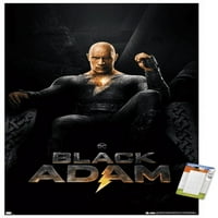 Comics Movie Black Adam - Throne Jedan zidni poster, 22.375 34