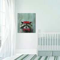 Marmont Hill Raccoon Slikar platnena zidna umjetnost