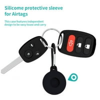 Mekani držač za silikoni sa laganim zaštitnim zaštitnim kožnim poklopcem za ključeve lanca za pribor za