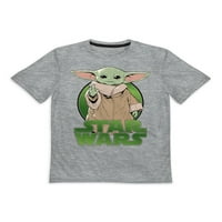Grafička majica sa kapuljačom za dječake Baby Yoda Boys, 2 pakovanja, veličine 4-18