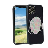 Pastel-Floral-Art-Herb-Telefon za telefon, deginirani za iPhone Pro Case Muške žene, Fleksibilna silikonska