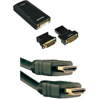 Diamond VGA DVI HDMI adapter i kabel za brzu osovinu 6 'sa Ethernet-om