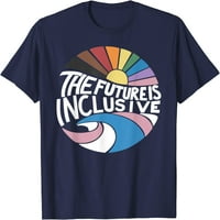 TREE Retro Vintage the Future Is Inclusive LGBT Rights Pride T-Shirt