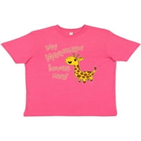 Inktastic My Meemaw voli me-slatka majica za mlade Giraffe