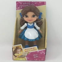 Nova verzija Disney Princess Mini lutka - Belle Blue haljina