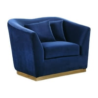 Meridian Furniture Inc Arabella Tapacirana klupska stolica