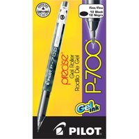 Pilot precizan P- precizna tačka finog kapka kapljene kuglične olovke - fina PEN Point olovka Veličina - crna