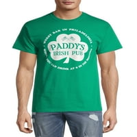 Uvek je Sunčano u Philadelphia grafičkim majicama muške i velike muške Paddy's Pub muške majice, 2 pakovanja, veličine S-3XL