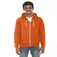 Clementine unise fleece zip hoodie
