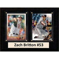 Zach Britton Baltimore Orioles 6 '' 8 '' plaketa