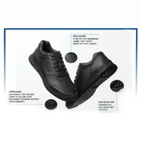 Cipele za posade Liberty, ženske cipele otporne na klizanje, vodootporna, crna, veličine 10